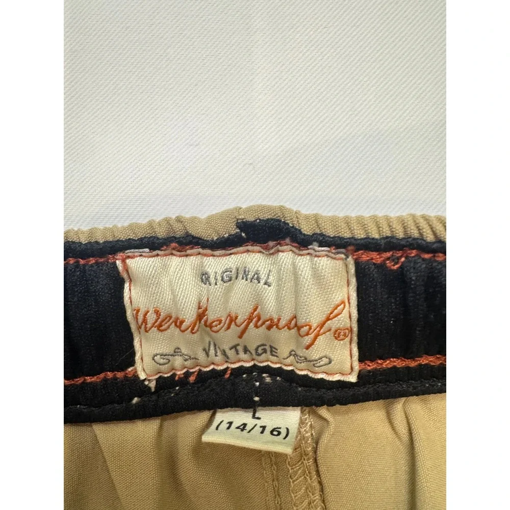The Children's Place Weatherproof Vintage Boys Shorts Size 16 14/16 Tan Good 2pk